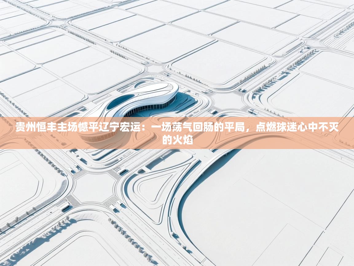 贵州恒丰主场憾平辽宁宏运：一场荡气回肠的平局，点燃球迷心中不灭的火焰  第1张