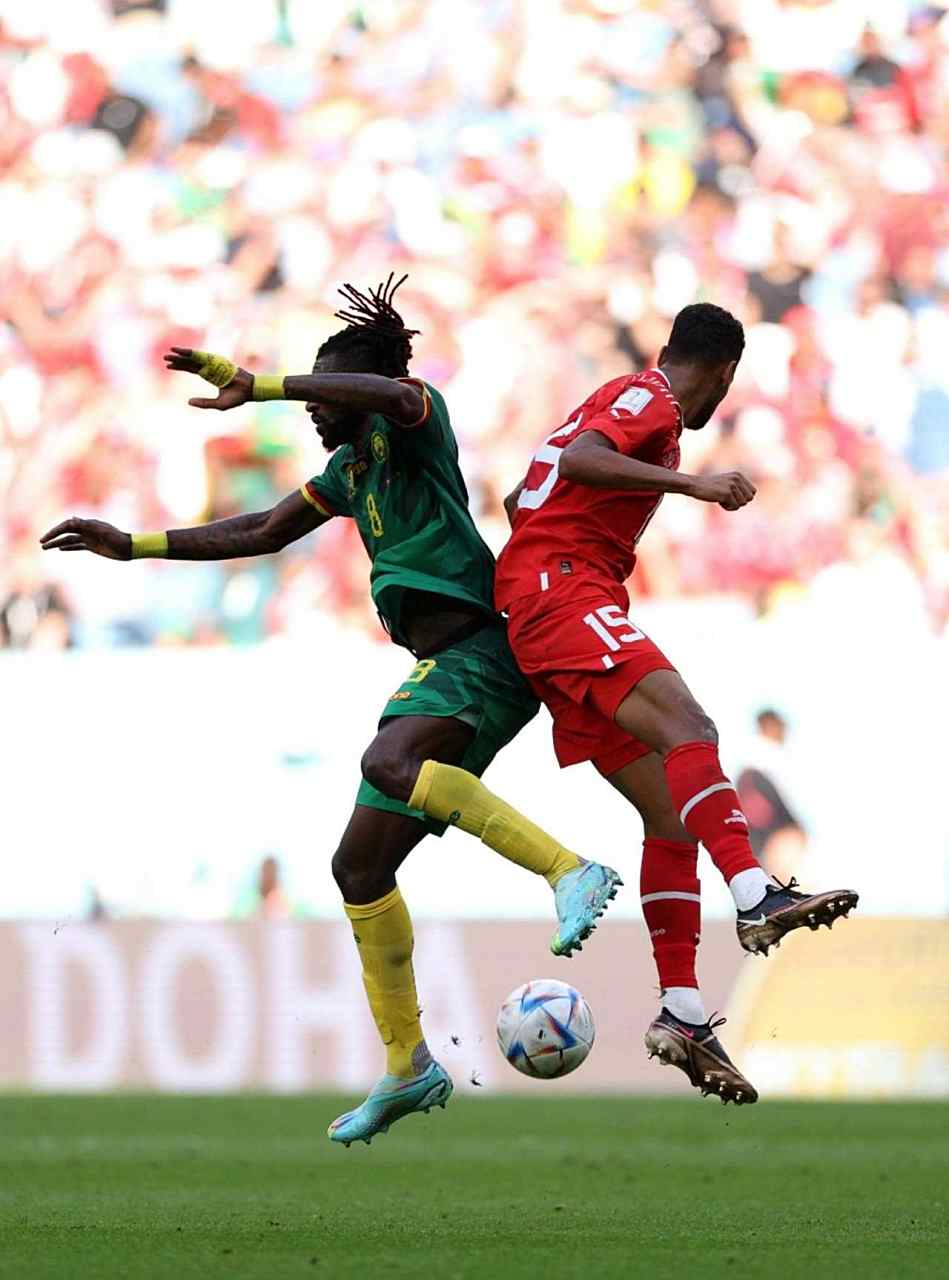 爱游戏在线-瑞士队在第二场比赛中迎战喀麦隆