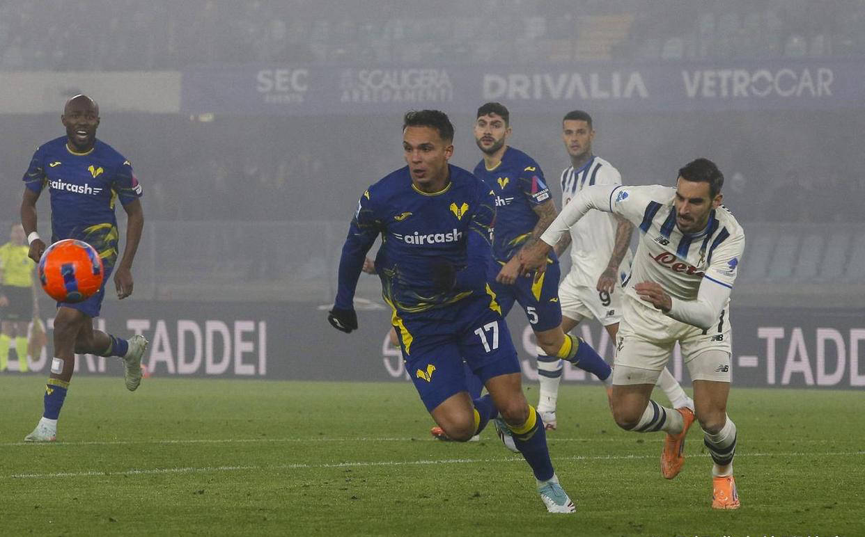 维罗纳队惨遭逆转，主场失利