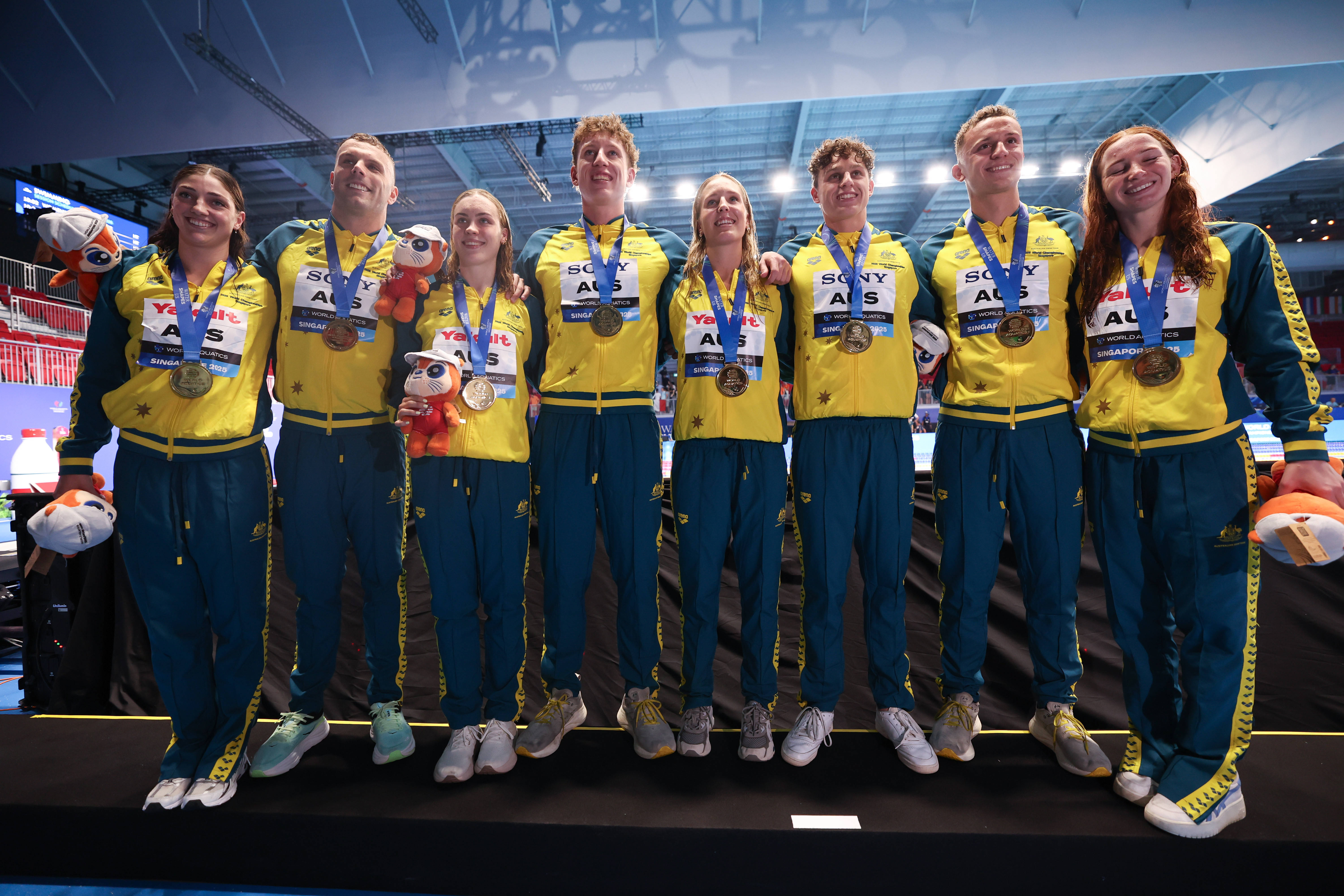 澳大利亚运动员耀眼表现，夺冠